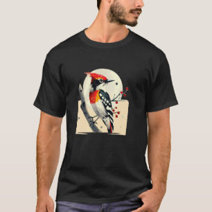 Camiseta Pica-Pau Colorida Costume para Pássaros
