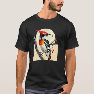 Camiseta Pica-Pau Colorida Costume para Pássaros