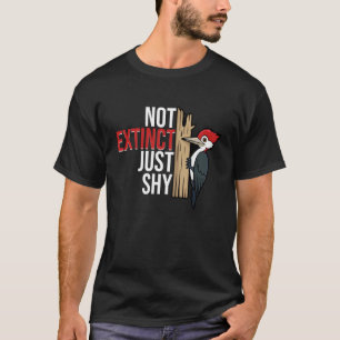 Camiseta Pica-pau-de-bico-ivory, Madeira Extinta e Ameaçada