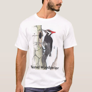 Camiseta Pica-pau de Pileated