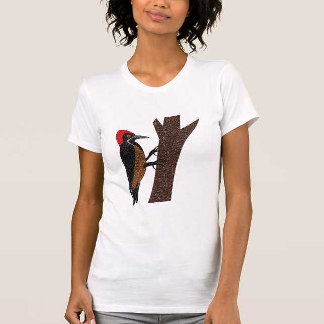 Camiseta Pica-pau potente (Frente)