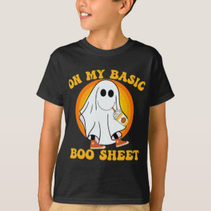 Camiseta Picada de abóbora Lateral Queda Básica de Diversão