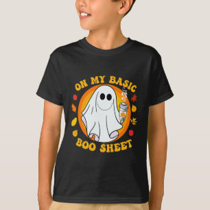 Camiseta Picada de abóbora Lateral Queda Básica de Diversão