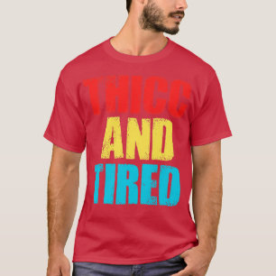 Camiseta picada e cansada