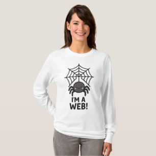Camiseta Picante de aranha 🕷️ ✨ Diversão de Cartoon na W