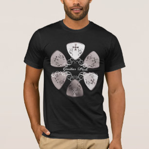 Camiseta Picareta da guitarra Redonda-W