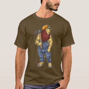 Camiseta Picareta de Mineração Leão Mineradora