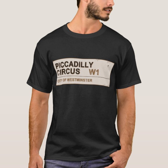 Camiseta Piccadilly Circus London - Vintage (Frente)