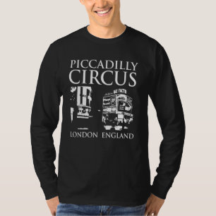 Camiseta Piccadilly Circus Londres Inglaterra Lembrança Vin