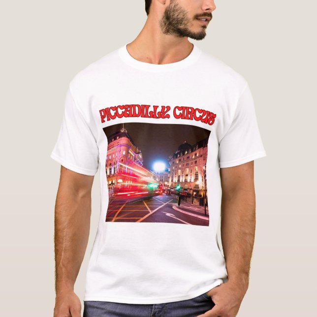 Camiseta Piccadilly Circus Men's T-Shirt (Frente)