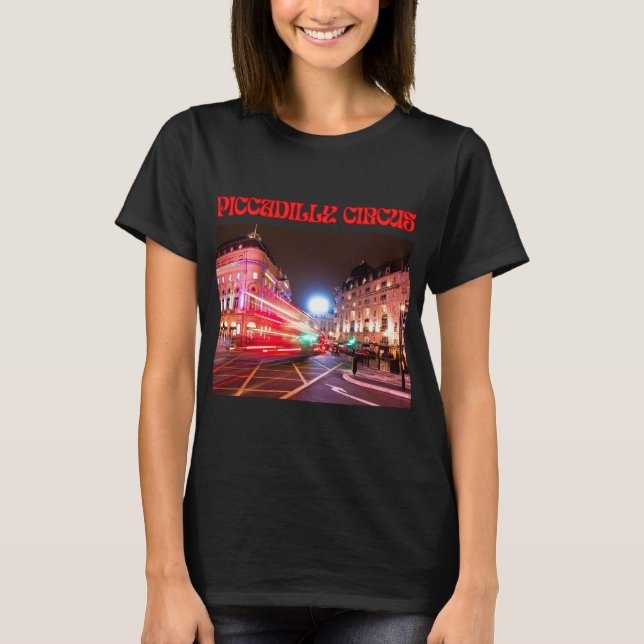 Camiseta Piccadilly Circus Women's T-Shirt (Frente)