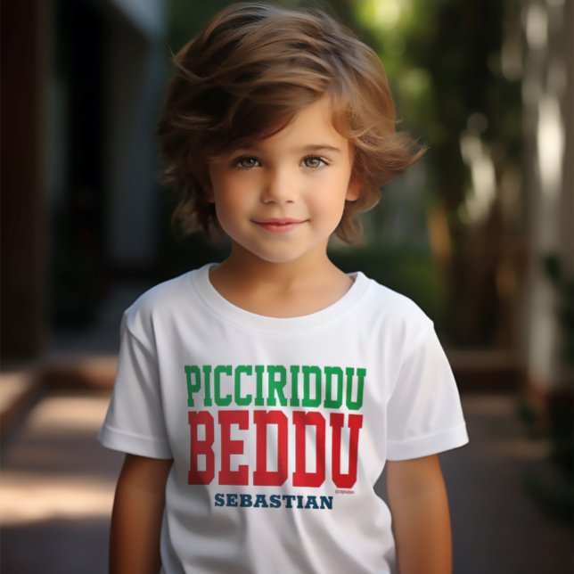 Camiseta Picciriddu Beddu Tee (Criador carregado)