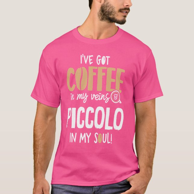 Camiseta Piccolo Graphic for Coffee Lovers Gift - No Meu Ve (Frente)