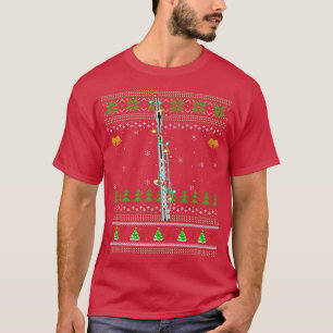Camiseta Piccolo Music Lover Xmas Papais noeis Piccolo Ugly