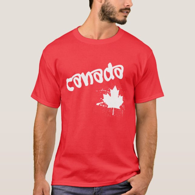 Camiseta Pichações Canadá (Frente)