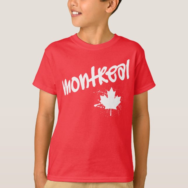 Camiseta Pichações de Montreal (Frente)