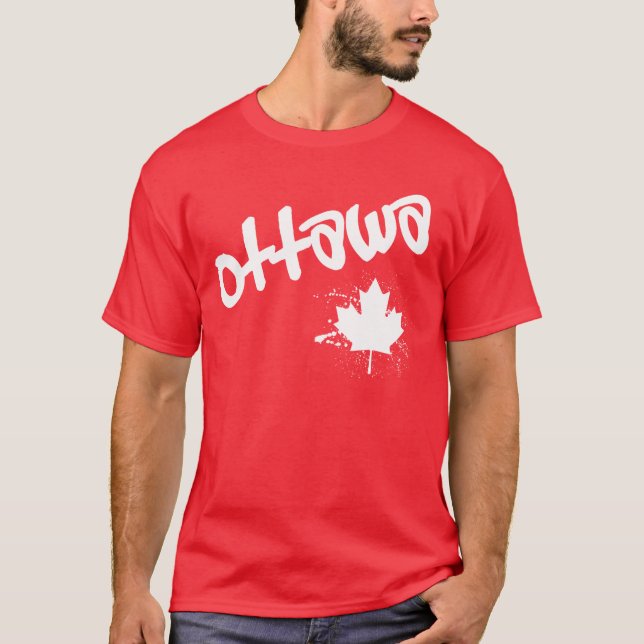 Camiseta Pichações de Ottawa (Frente)