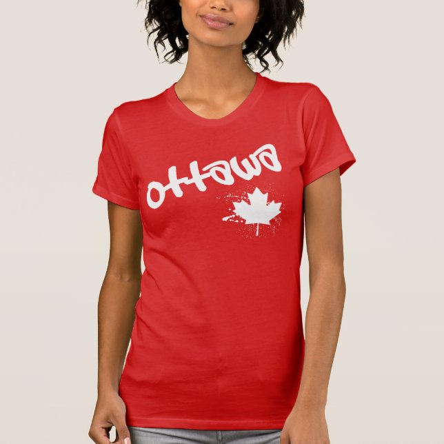Camiseta Pichações de Ottawa (Frente)