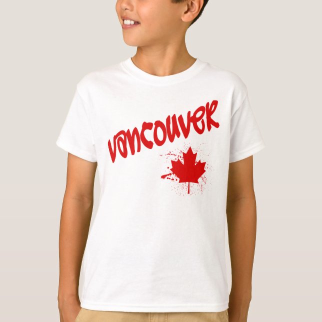 Camiseta Pichações de Vancouver (Frente)