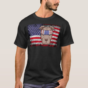 Camiseta Piche de cão Pitbull 1