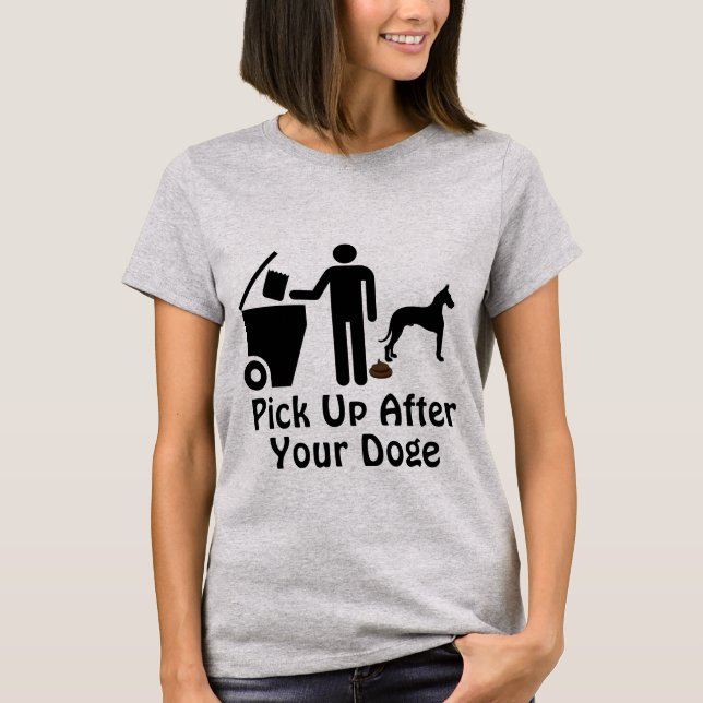 Camiseta Pick Up After Your Doge (Frente)