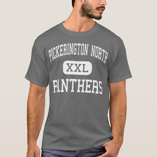 Camiseta Pickerington - panteras - Pickerington norte (Frente)