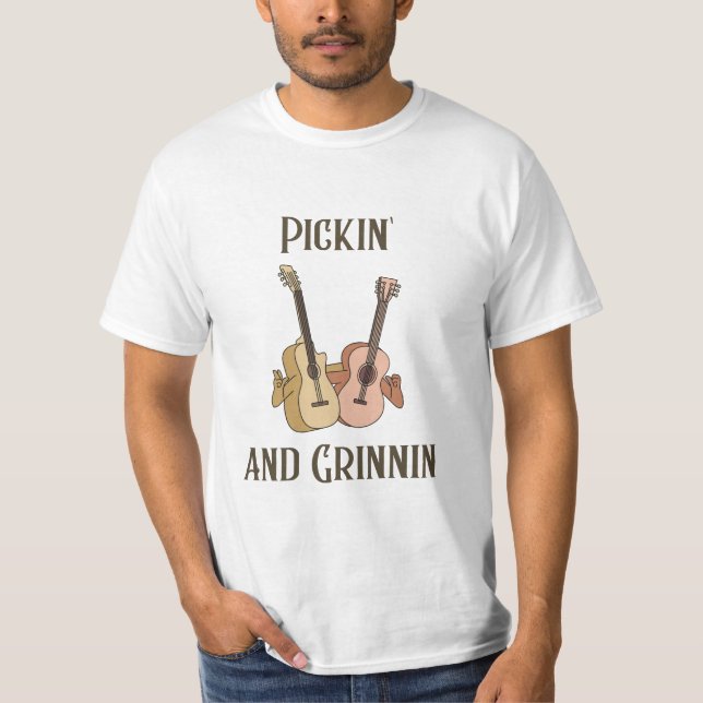 Camiseta Pickin' e Grinnin (Frente)