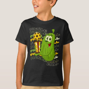Camiseta Pickle Power! Crianças de Bateria-Picelbola