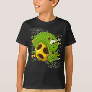 Camiseta Pickle Power! Crianças de Bateria-Picelbola