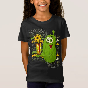 Camiseta Pickle Power! Crianças de Bateria-Picelbola