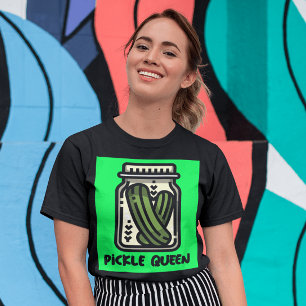 CAMISETA PICKLE RAEN SENHORAS ENGRAÇADAS T-SHIRTS T-SHIRT