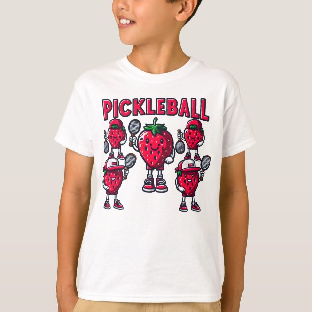 Camiseta Pickleball & Berries Pickleball & Berries Funny (Frente)