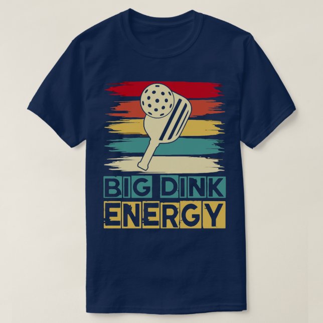 Camiseta Pickleball Big Dink Energ 1 (Frente do Design)