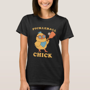 Camiseta Pickleball Chick - retrô
