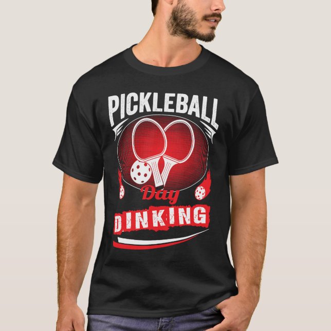 Camiseta Pickleball Day Dinking Motivational Pickleball Squ (Frente)