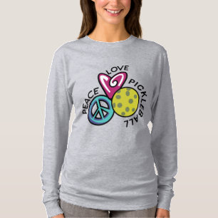 Camiseta Pickleball de Amor pela Paz