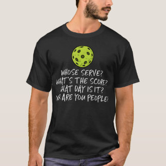 Camiseta Pickleball De Quem é o Saque Qual é a Pontuação Pi