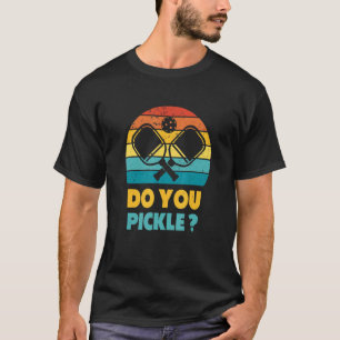 Camiseta Pickleball De Vintagem Retroativa Você Coloca