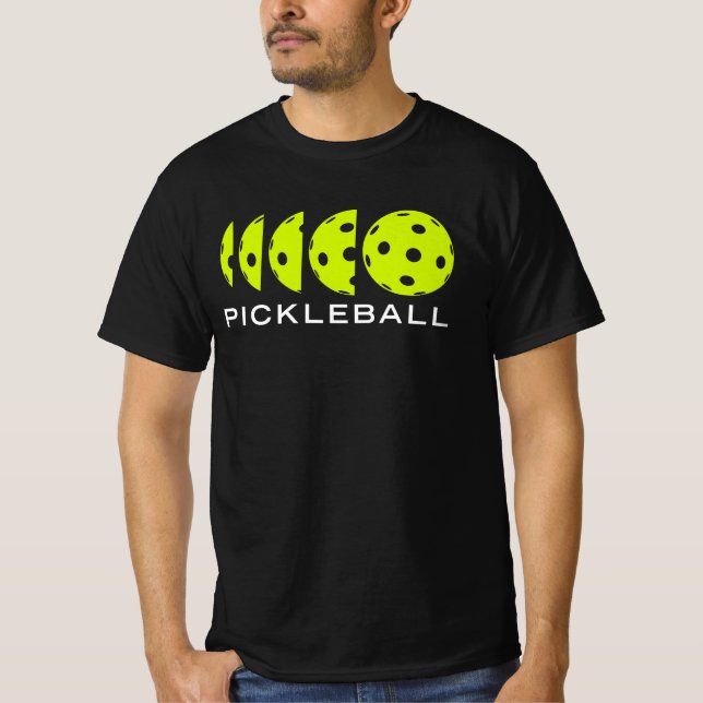 Camiseta Pickleball: Dimensões do botão (Frente)