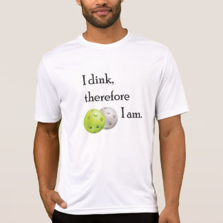 Camiseta Pickleball, dink de I conseqüentemente mim Am.