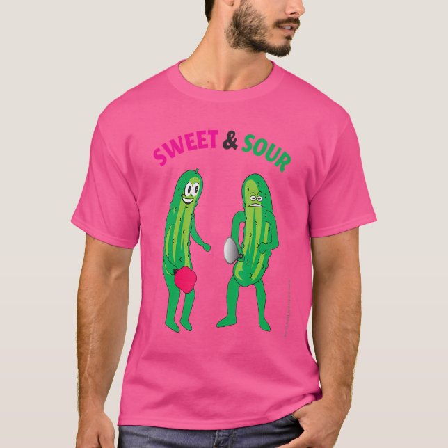 Camiseta Pickleball Doce e Azedo (Frente)