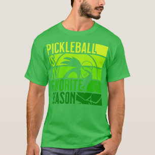 Camiseta PickleBall É A Minha Camada Favorita De Retro Vint