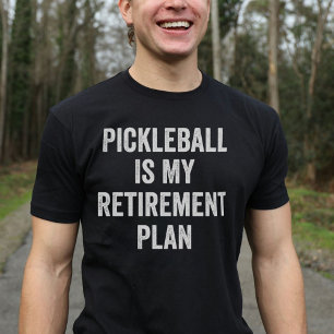 Camiseta Pickleball É A Minha Vintagem Do Plano De Reforma