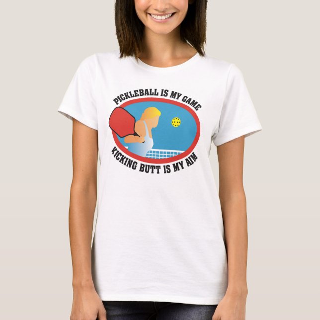 CAMISETA PICKLEBALL É MEU JOGO (Frente)