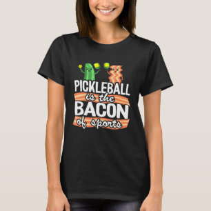 Camiseta Pickleball É O Bacon De Crianças Esportivas Que Pe