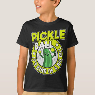 Camiseta Pickleball É um tipo de grande remédio retro engra