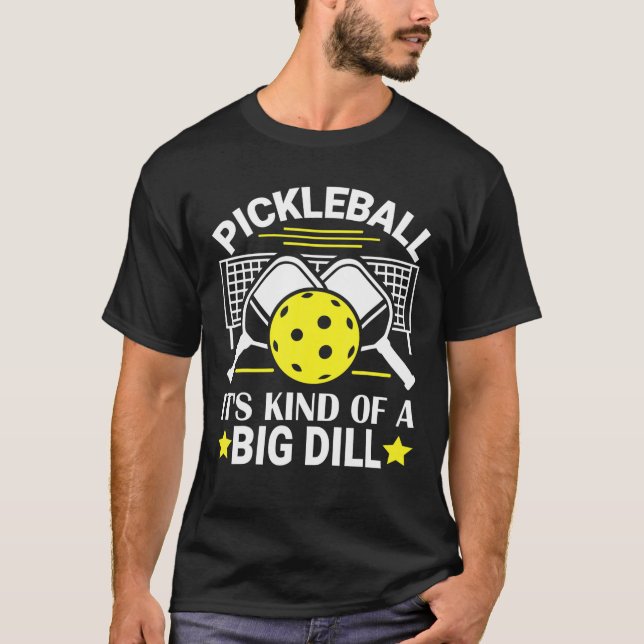 Camiseta Pickleball É uma espécie de grande almofada de pic (Frente)