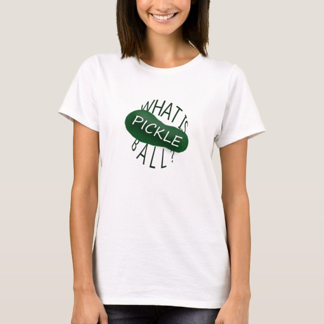 Camiseta Pickleball engraçado (Frente)