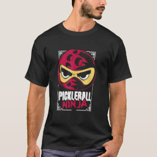 Camiseta Pickleball Engraçado Ninja Pickleball Dink