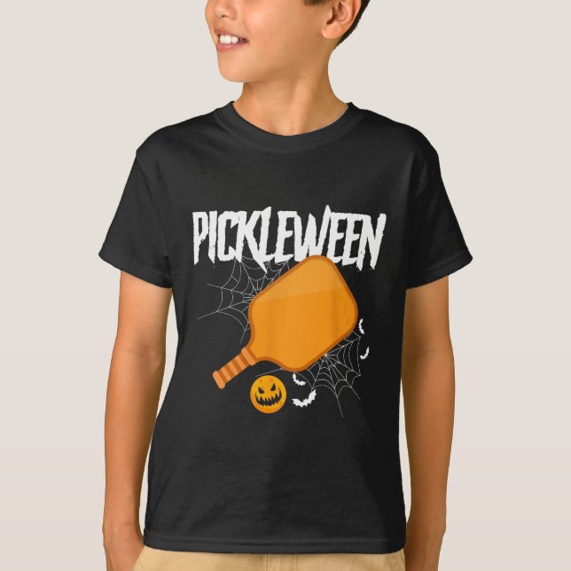 Camiseta Pickleball Entre Halloween (Frente)
